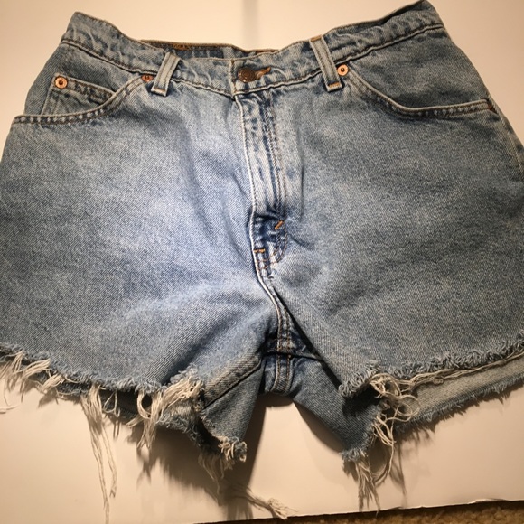 Levi's Pants - Vintage Levi 950 Shorts White Tab 30W